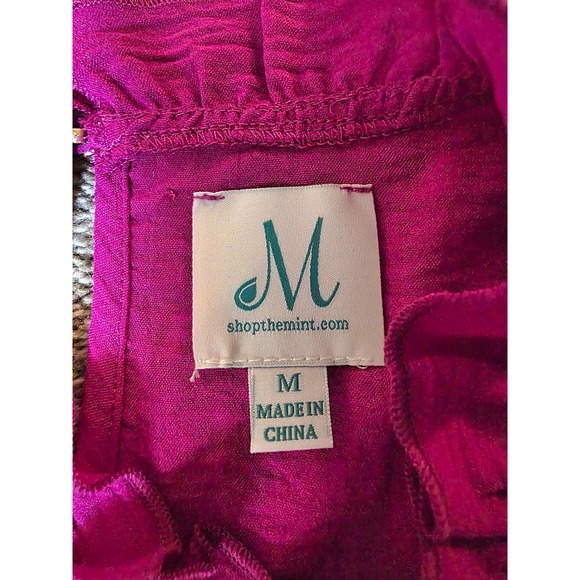 Shop the‎ Mint Medium Get a Reaction Tiered Tank - Picture 5 of 5